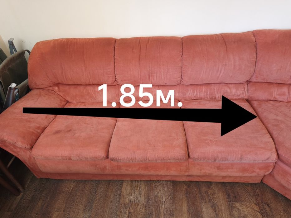 Ъглов диван за хол