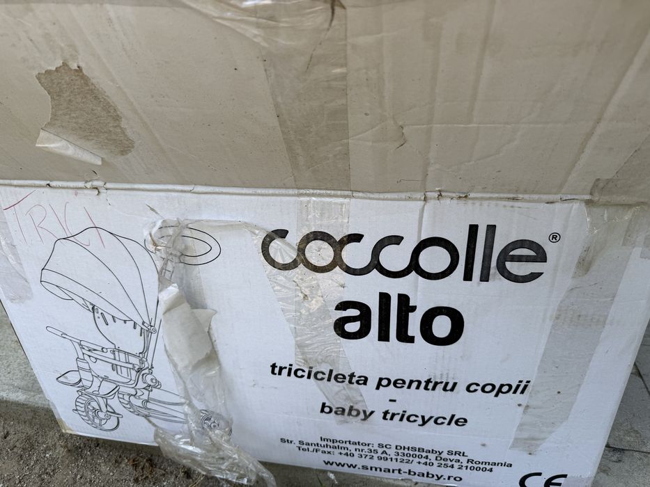 Tricicleta Coccolle alto