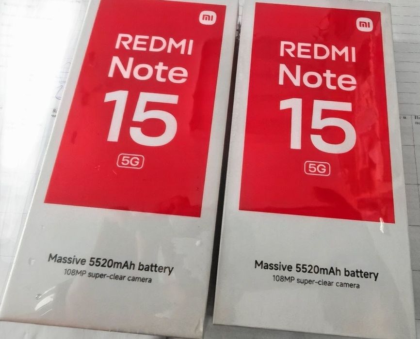 Xiaomi Redmi Note 15. (5G) 8Gb/256Gb.