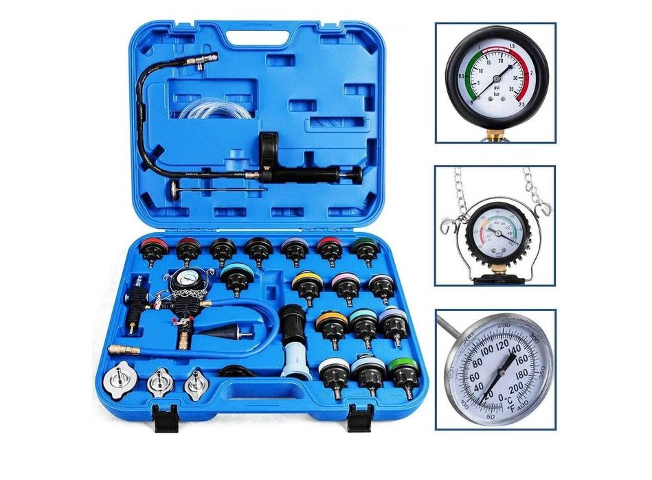 Комплект за проверка на охладителната система 28 части