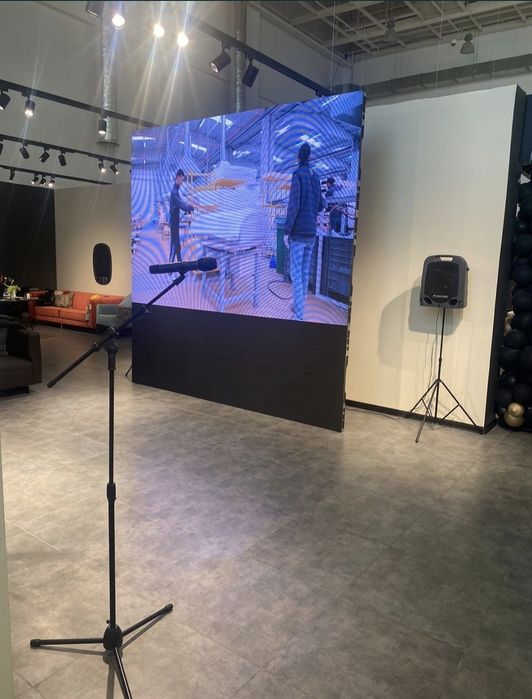 Колонки Микрофоны в аренду