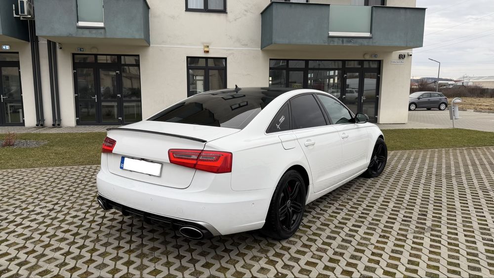 Audi A6 2012 E5 2.0 D 177 CP Automat Matrix Alb Perlat Pachet RS6