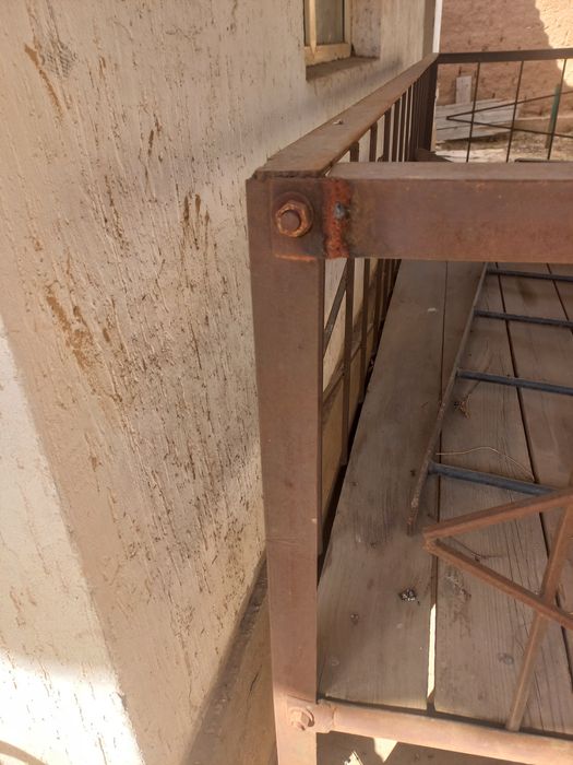 Тапчан складной железный