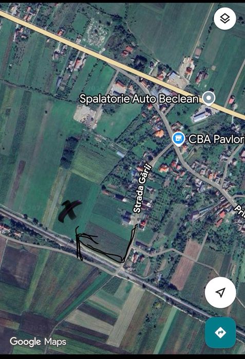 Vând teren Beclean,Coldău ,B-N