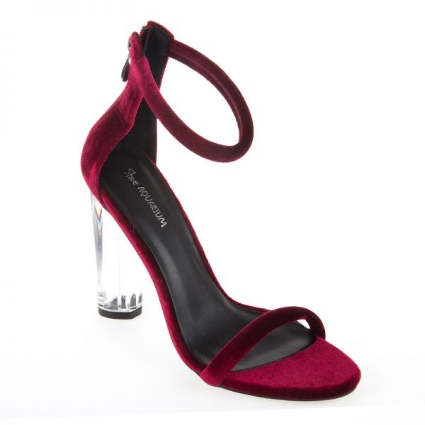 Shoe aquarium сандали на висок прозрачен ток в два цвята Zara