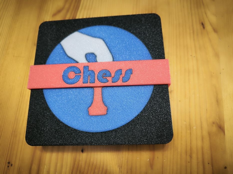 Мини шах за игра 3Д Принтиран