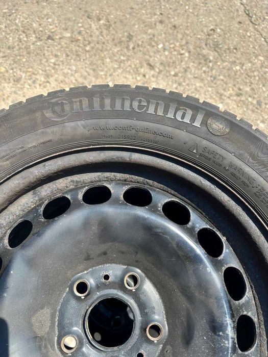 Anvelope iarna Continental 205/60 R16 96H XL  + Jante tabla
