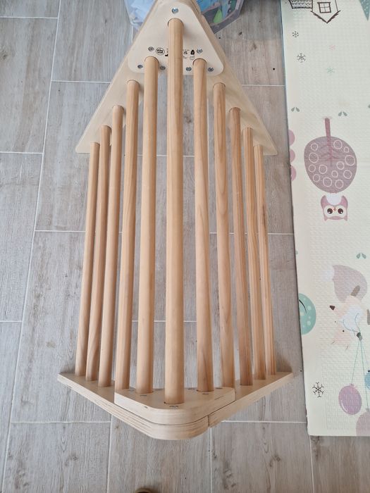 Триъгълник на Пиклер и 2в1 пързалка и стълбичка (дърво - Playtive)