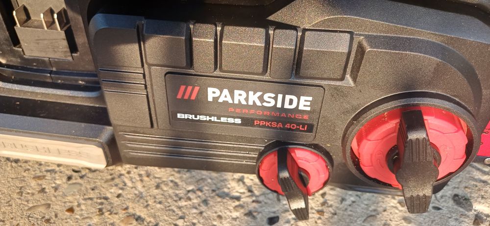 Drujba pe acumulator 40v parkside performance Brushless