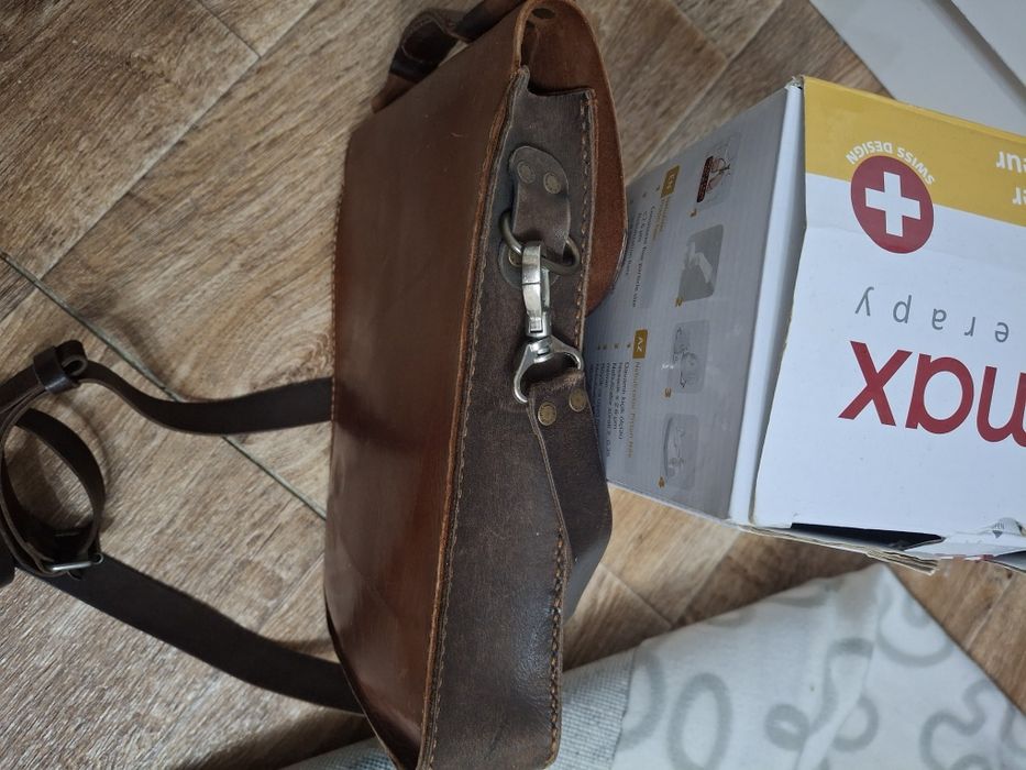 Сумка  военный  кожаный