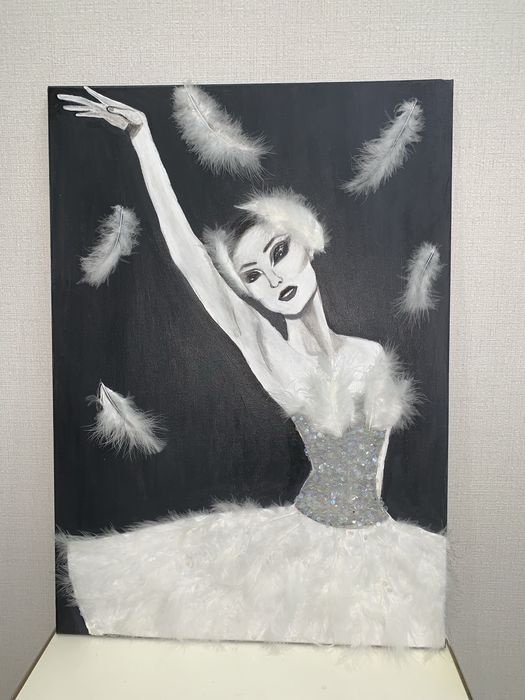 Картина «Белый лебедь»