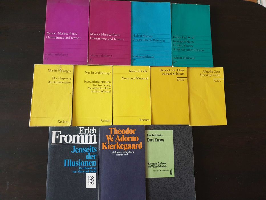 Книги на немски и български - романи, критика, философия - част 2