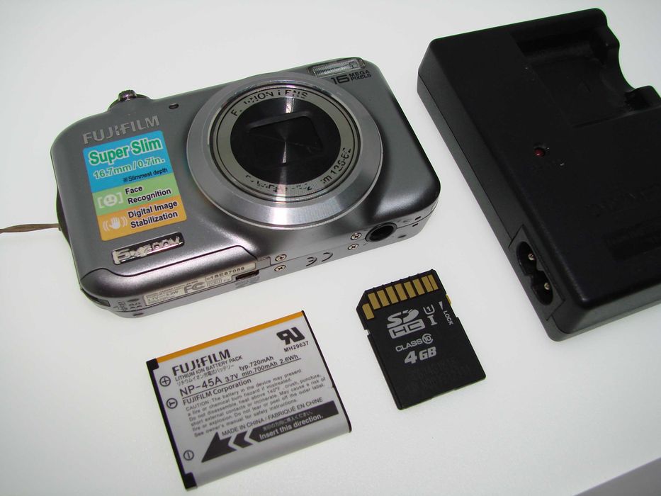 Fujifilm FinePix JX400 - компактен цифров фотоапарат 16 MP, 5x оптичен