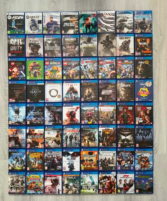 ps4/ps5 игри и джойстици