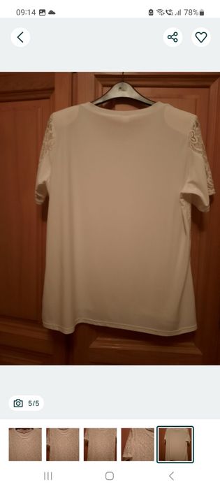 Bluza dama cu dantela mărimea L