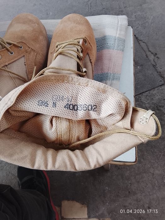 Берцы новые, американского производства.