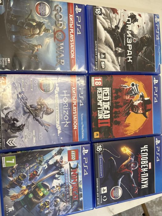 Игры на Sony playstation4
