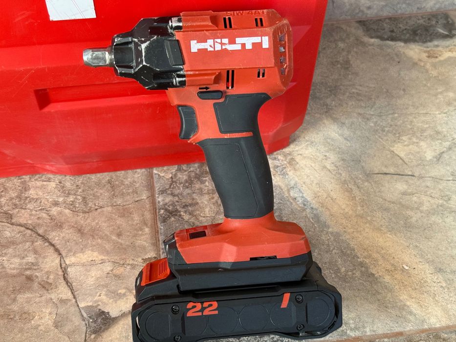 HILTI NURON комплект TE 6-22 / SIW 4AT-22 / AG 4S-22 + 3 батерии + зарядно
