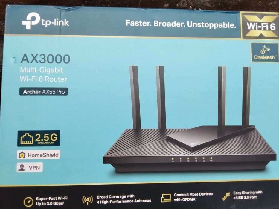 Продам роутер Archer AX55pro