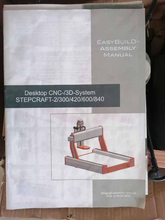 Cnc Stepcraft 840 nou