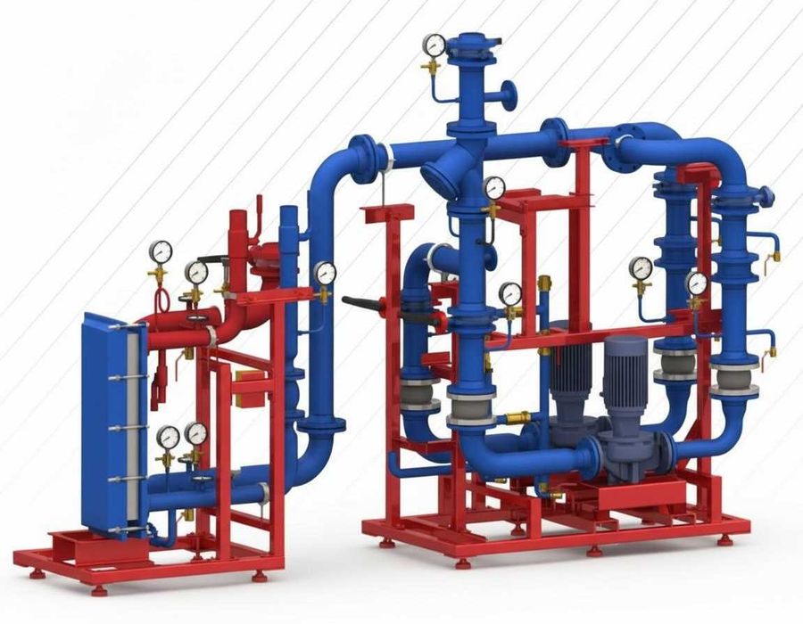 Индивидуальные тепловые пункты (ИТП) под ключ в Узбекистане