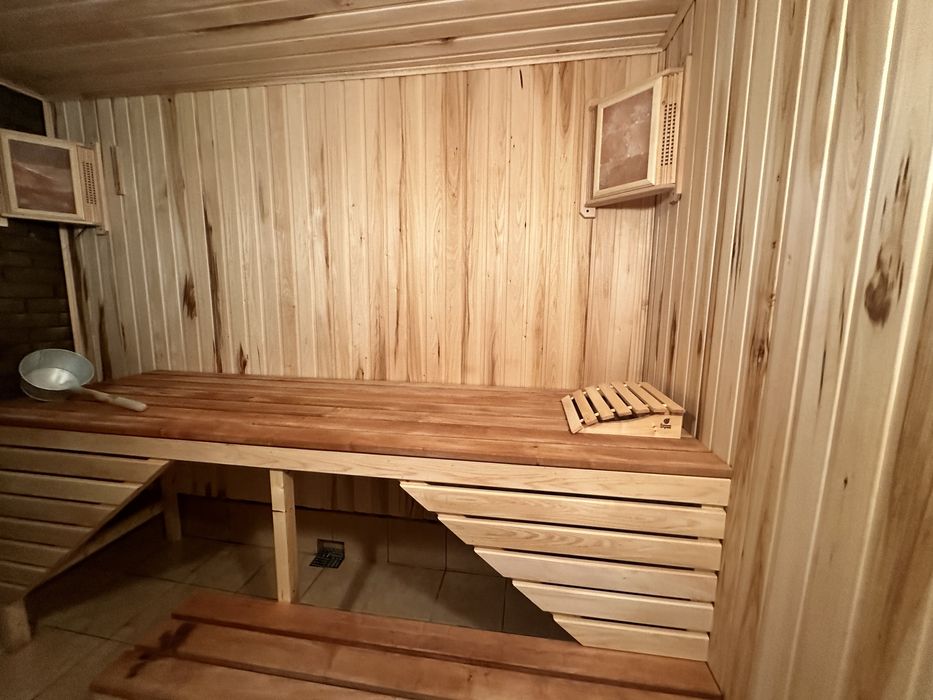 Сауна бархат с отличной парной и бассейном