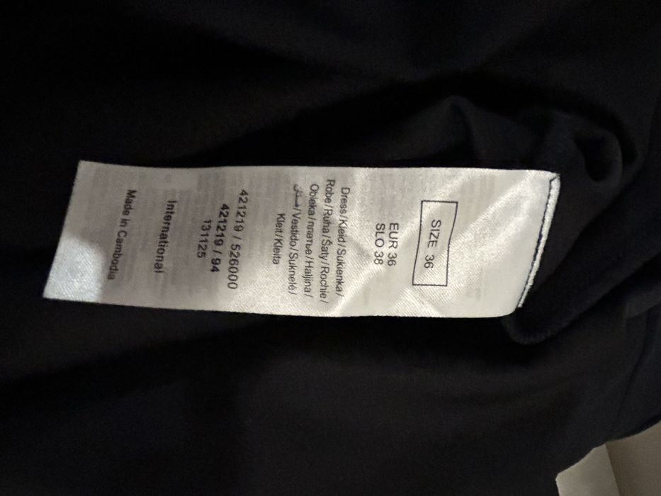 Rochie albastra, marimea 36