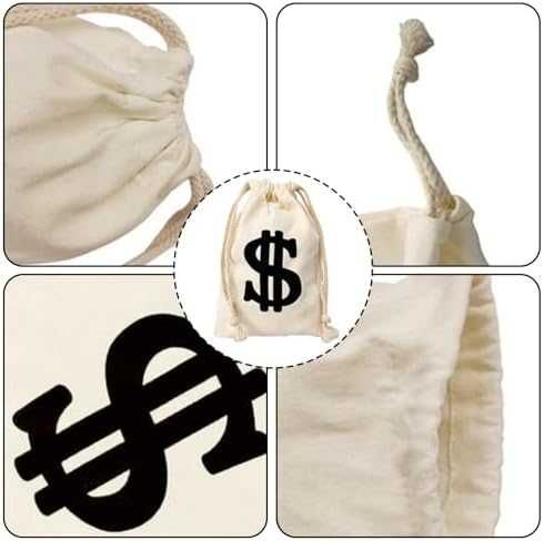 Нов Костюм крадец за деца с маска аксесоари за Хелоуин торба банкноти