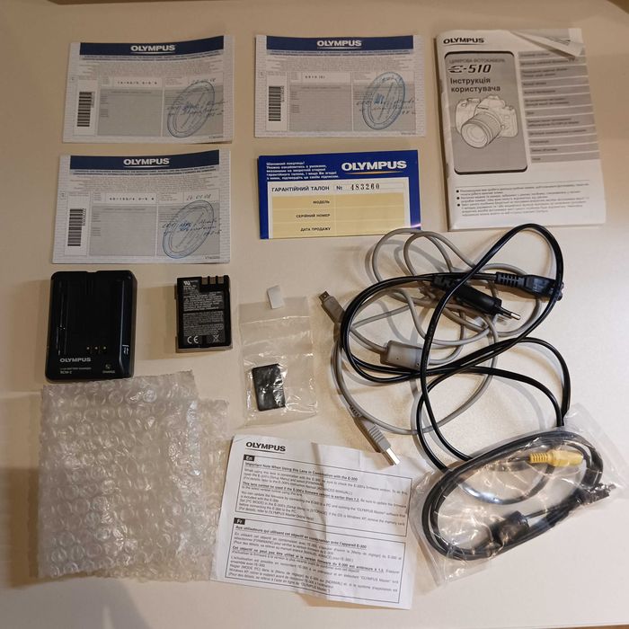 Olympus E-510 полный комплект