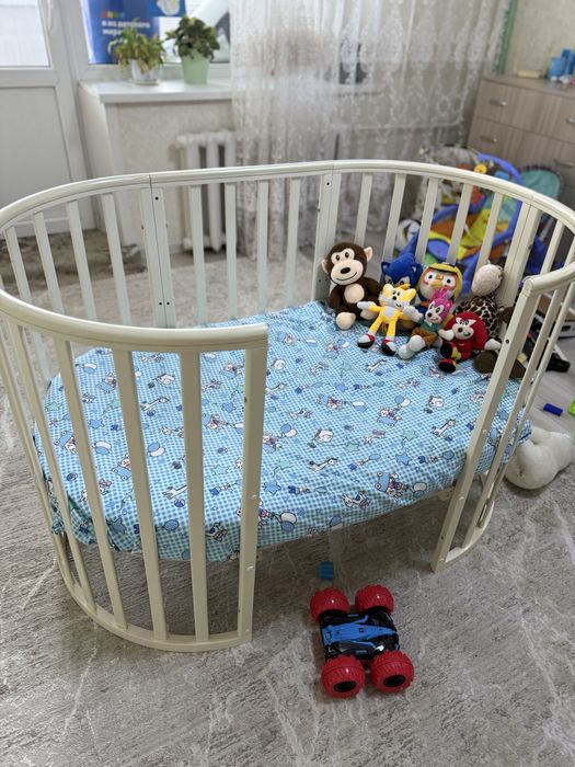 Детская кроватка 3 в одном