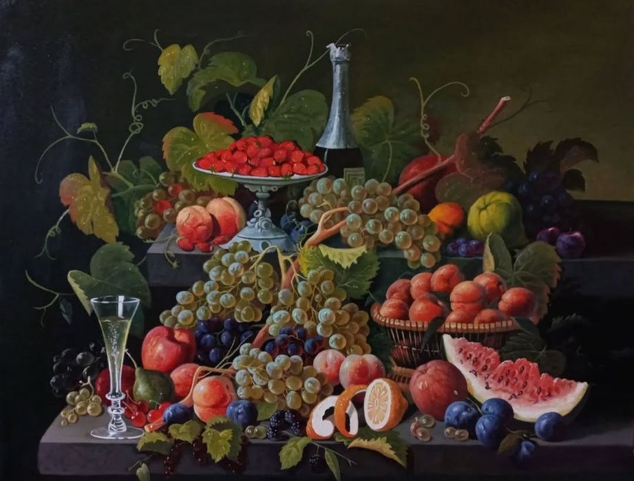 Рисуем картины на заказ (с карандашом и красками  )