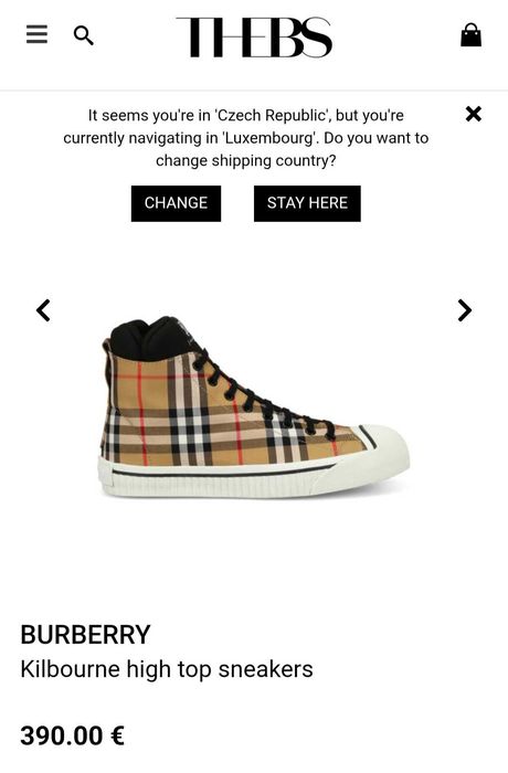 Burberry 44-мъжки кецове
