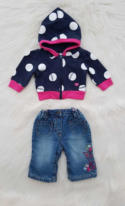 Бебешки Суичъри/Горнища 3-6м 62-68см