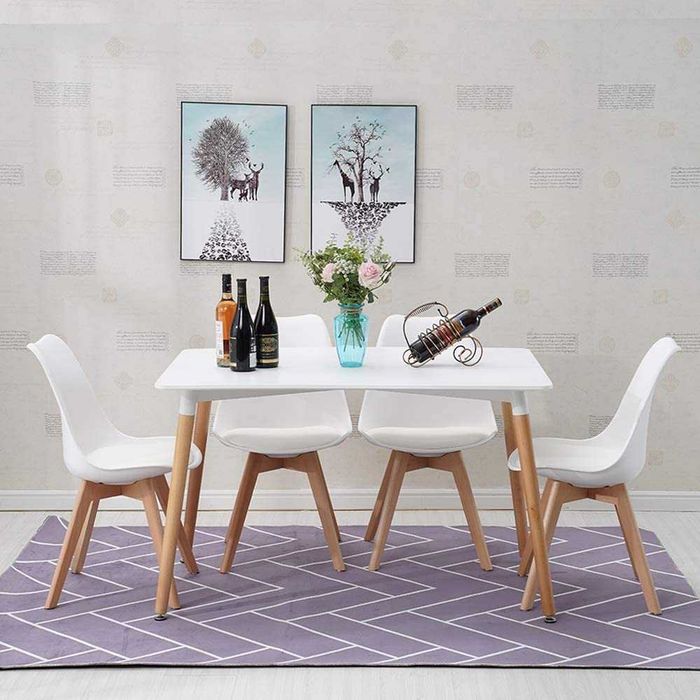 НАРУШЕНА ОПАКОВКА Трапезни столове – 4 бр. – R002-MEILAC LW-YJX-4BAI