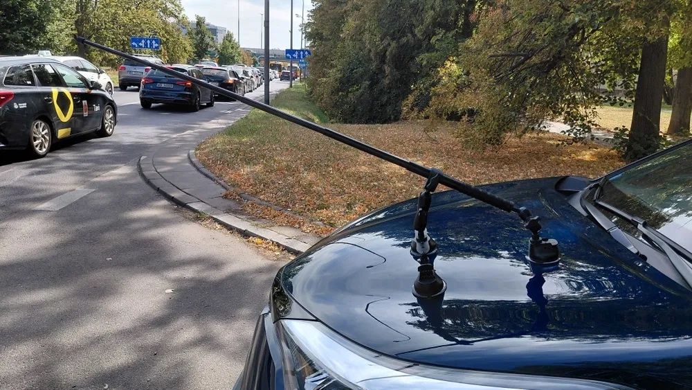 Крепление на авто для камеры go pro insta360 dji на присоске