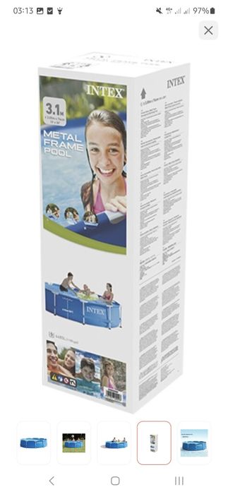 Продам бассейн каркасный