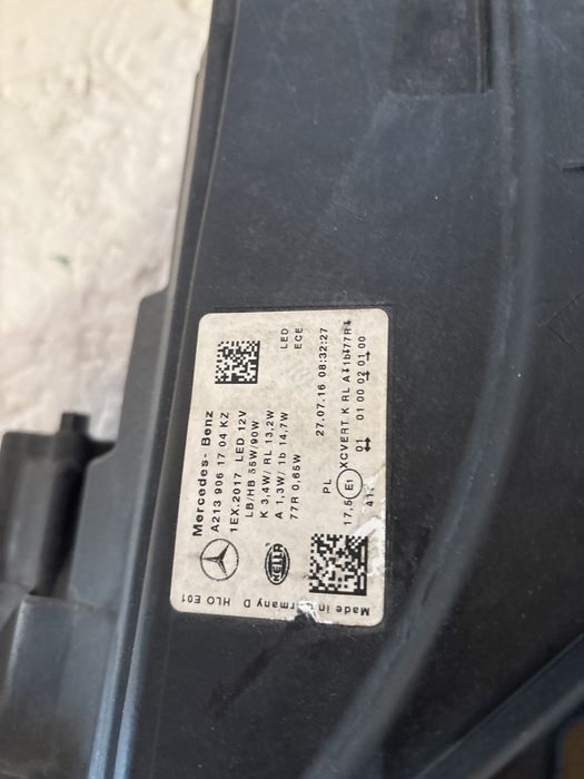 Фар Mercedea E-class Multibeam Led