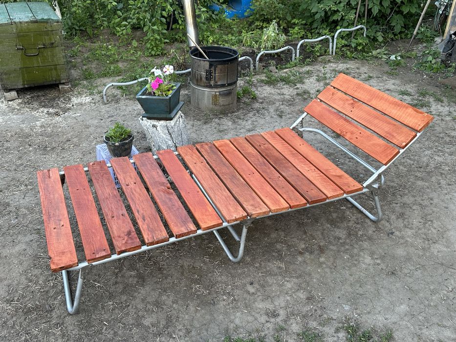 Шезлонг, лежак, складной