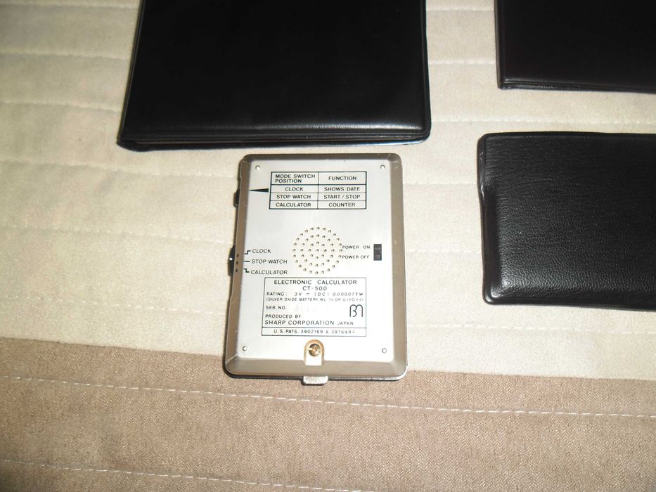 Calculatoare Casio si Sharp Japan anii 80