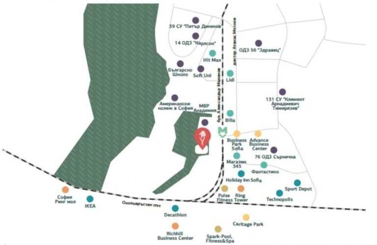 Продава се Двустаен апартамент в София, Младост 4 - 89 кв.м за 1800 €/кв.м - Снимка #2