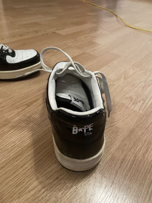 Bape sta black white