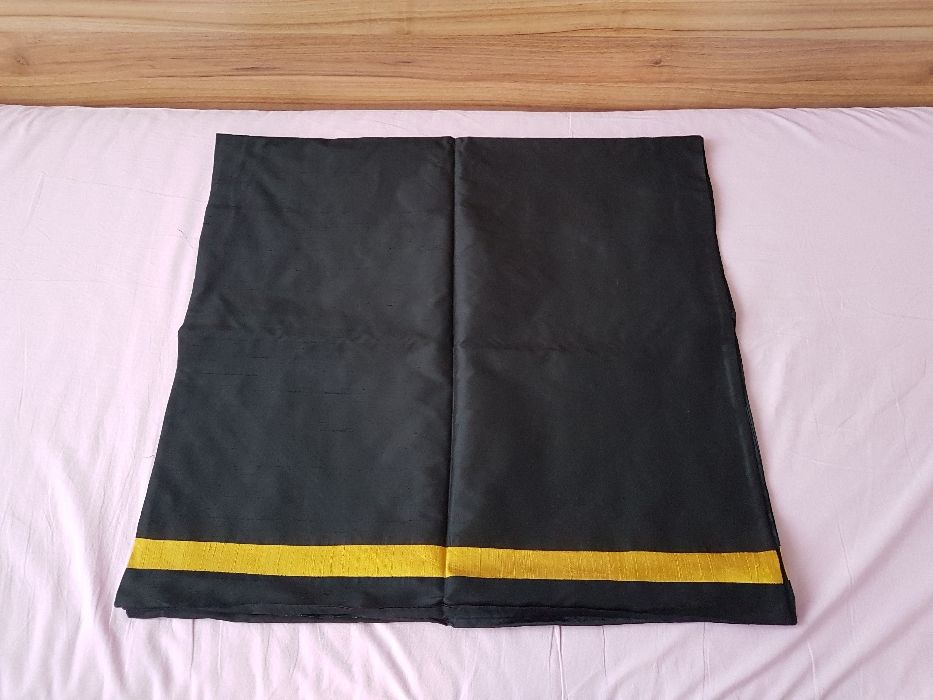 Бална дълга рокля в две части и шал