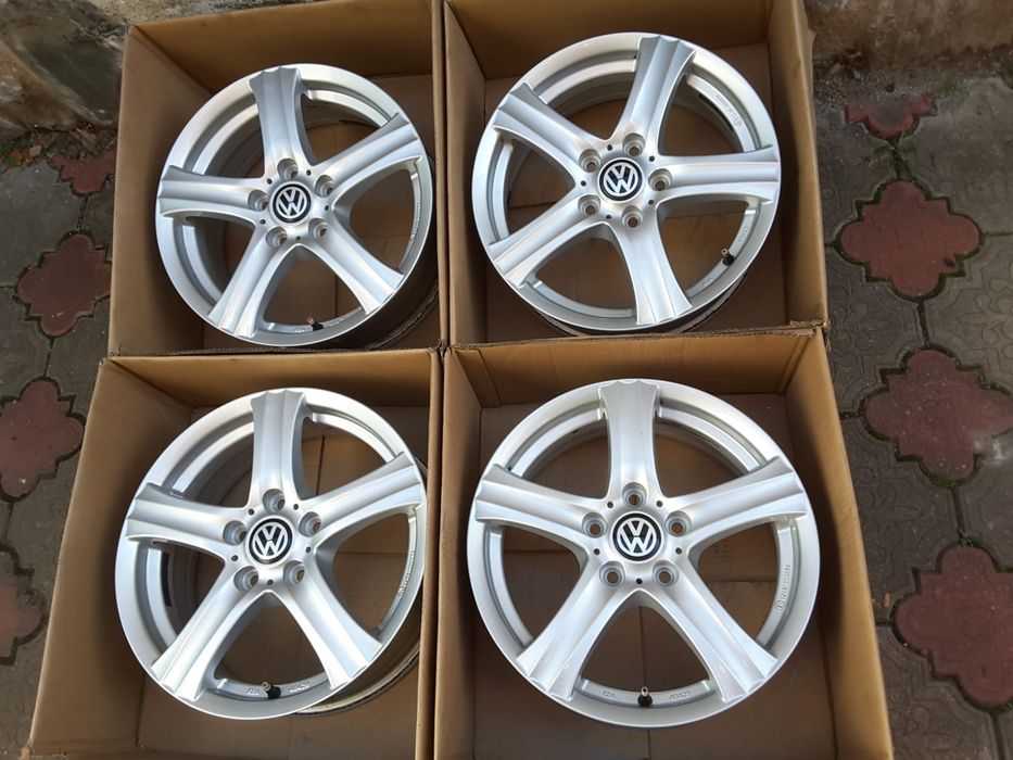 jante aliaj 16; 5x112; Vw Golf 5,6,7,8, Caddy,Touran, Jetta,Golf Plus