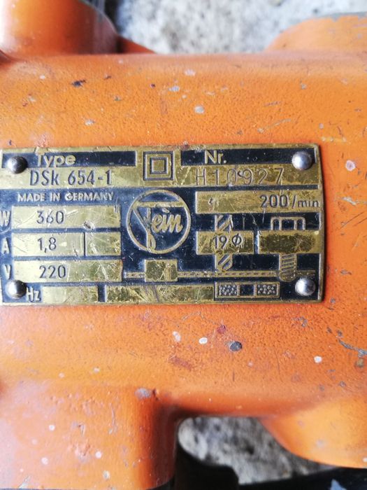 Mașina de găurit fein