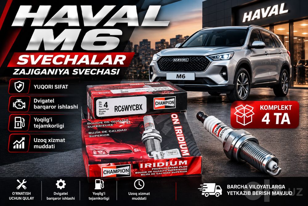 Haval M6 svecha zajiganiya Champion Iridium