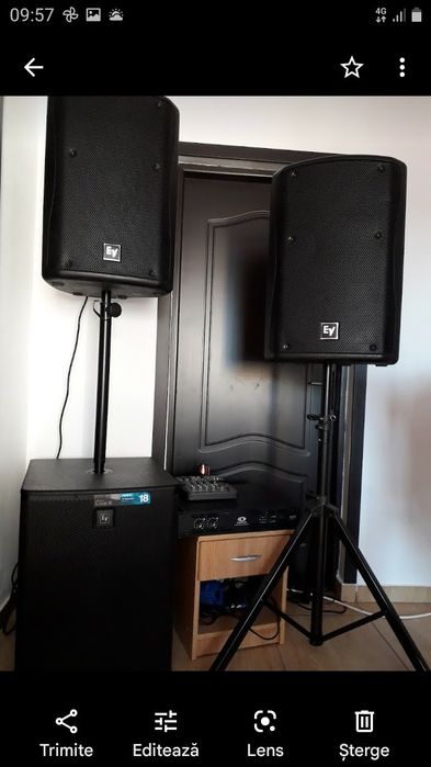 Boxe electro voice profesionale