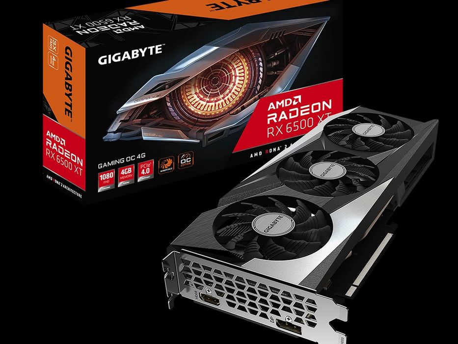 Продаю amd rx 6500 xt gaming oc 4g