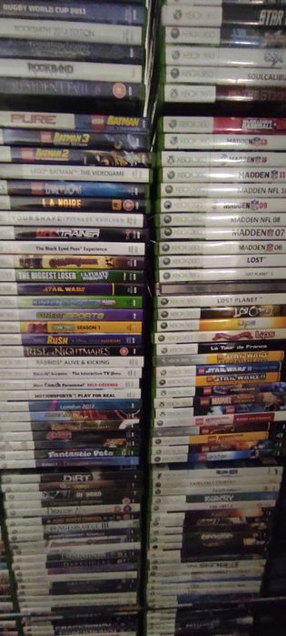 Lot jocuri Xbox360 unele compatibile Xbox One, poze in ordine alfabeti