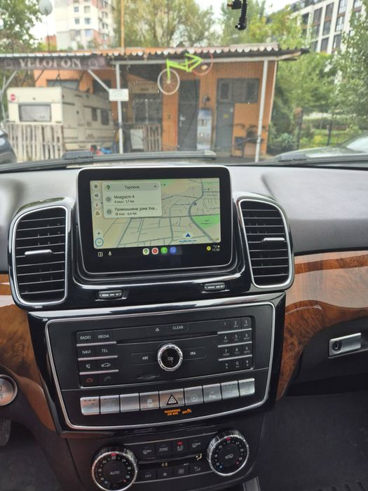 CarPlay/Android Auto модул + монтаж за Mercedes S/C/A/GLC/B/… и други