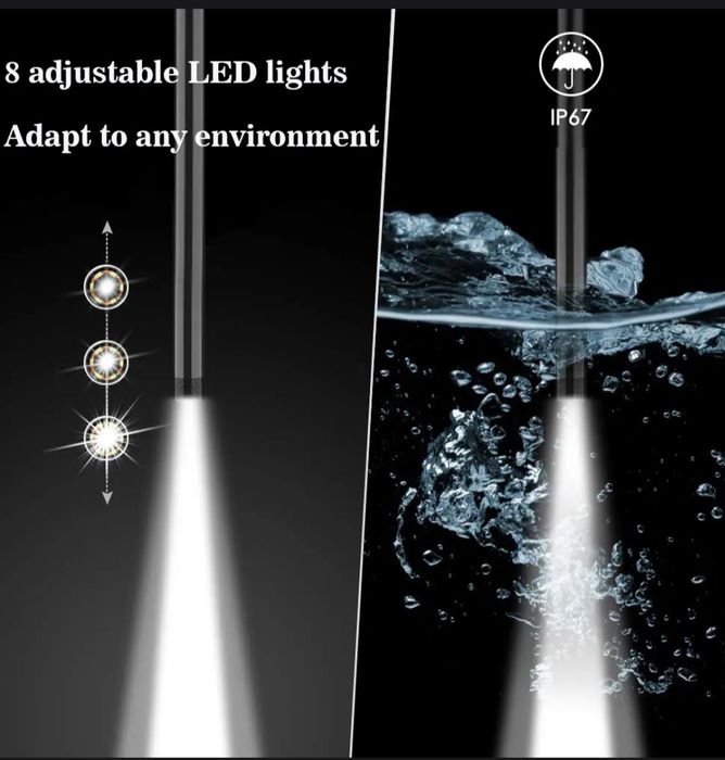 Эндоскоп с двумя камерами.